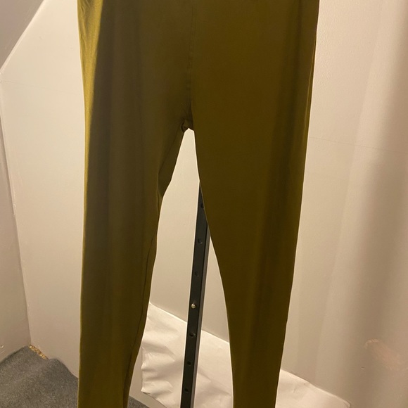 Olive color  Fashion Leggings - Picture 6 of 7